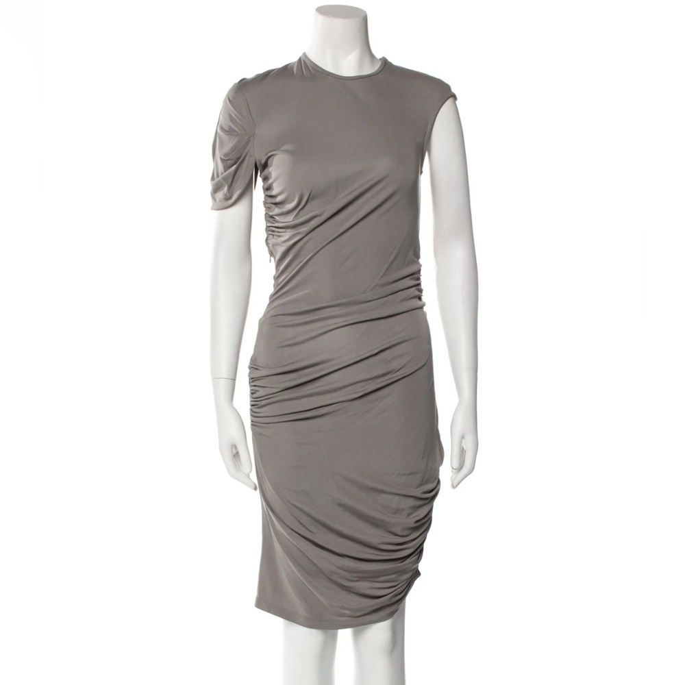 Christopher Esber Asymmetrical Gray Dress